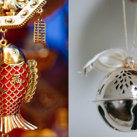 adornos de navidad para atraer buena suerte