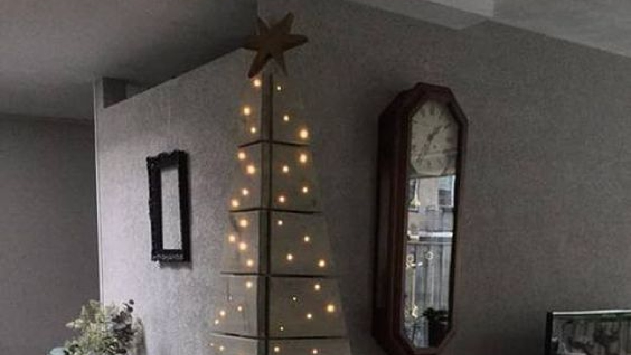 como hacer arbol de madera