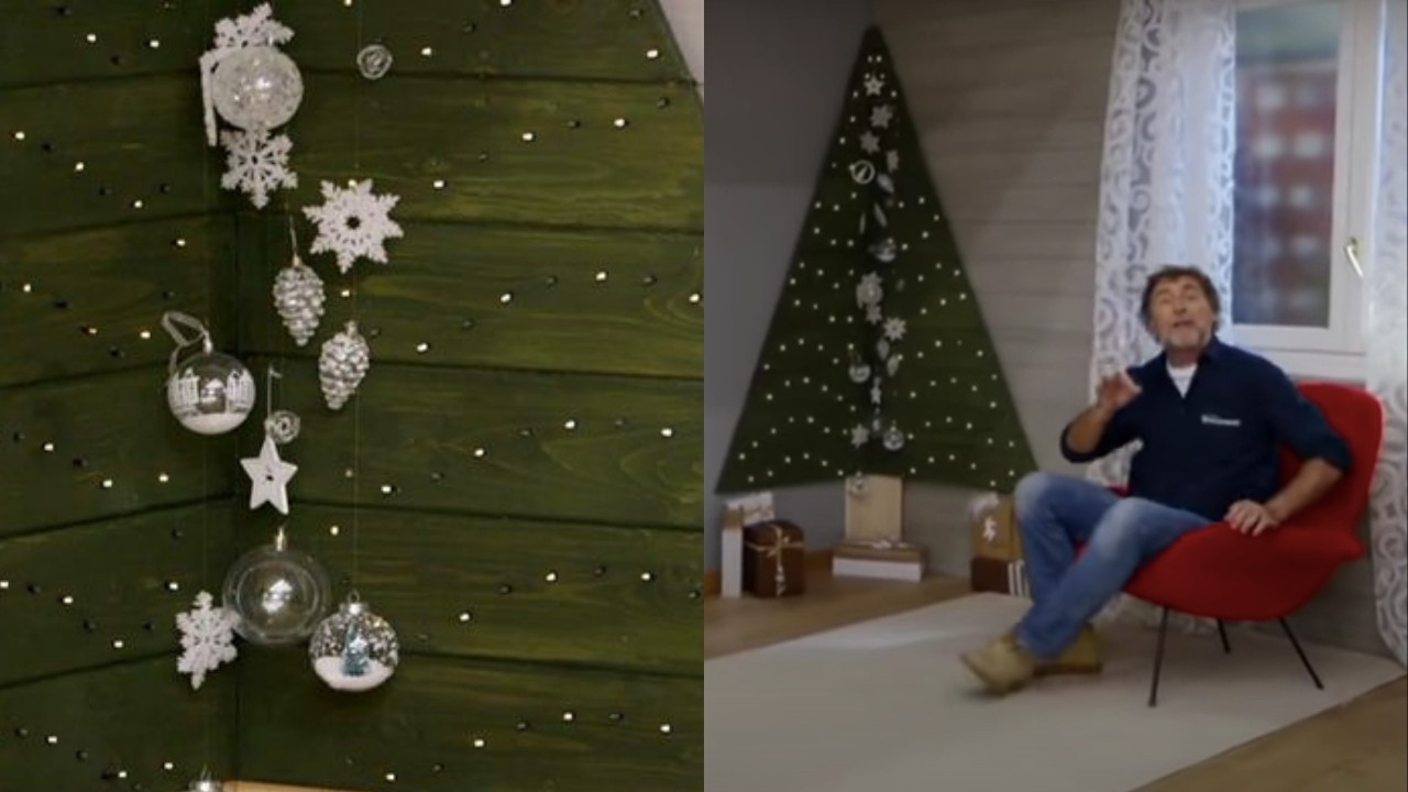 como hacer arbol esquinero de navidad