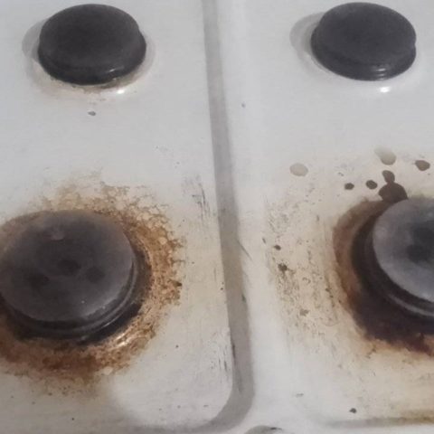 Como recuperar una estufa quemada