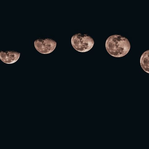 calendario lunar de enero de 2022