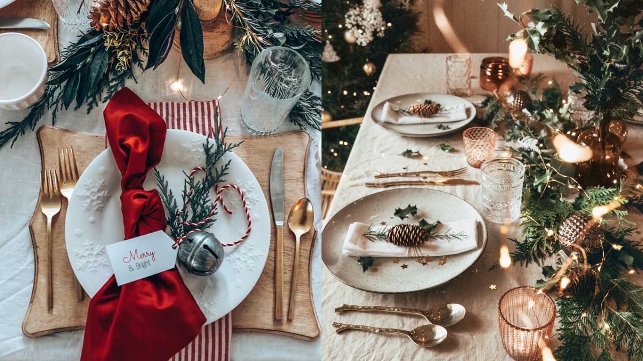 Ideas de mesas decoradas para año nuevo