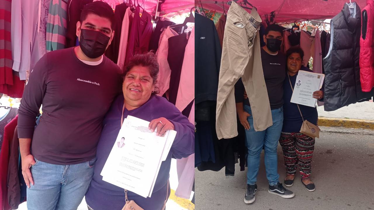 título de Ingeniero a su madre