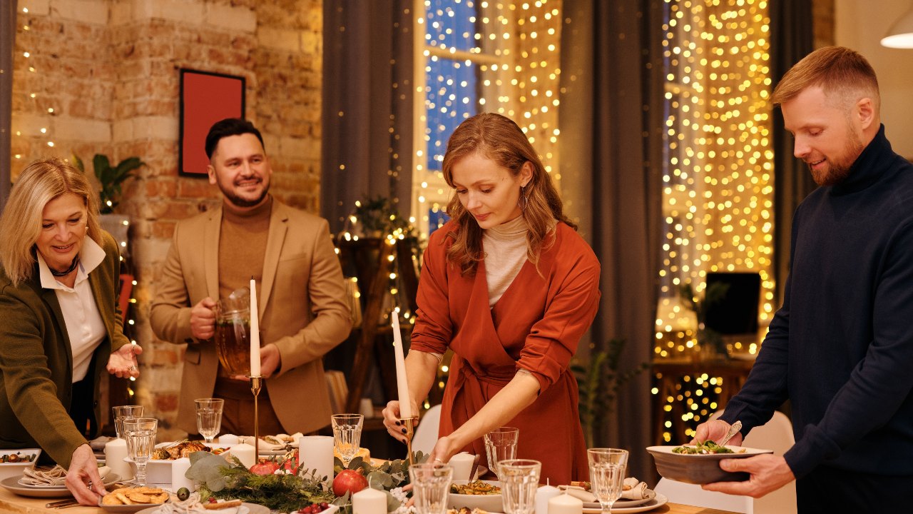 navidad con tu familia o con la mia