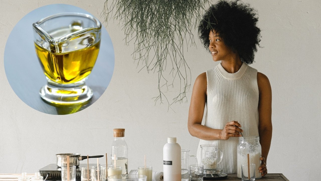como hacer velas con aceite reciclado