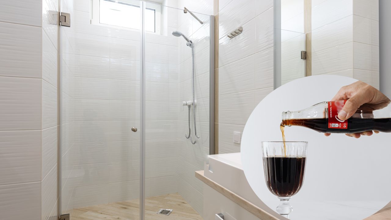 Refresco de cola para blanquear los azulejos del baño