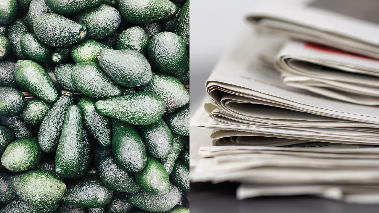 truco con papel periodico para que tus aguacates maduren
