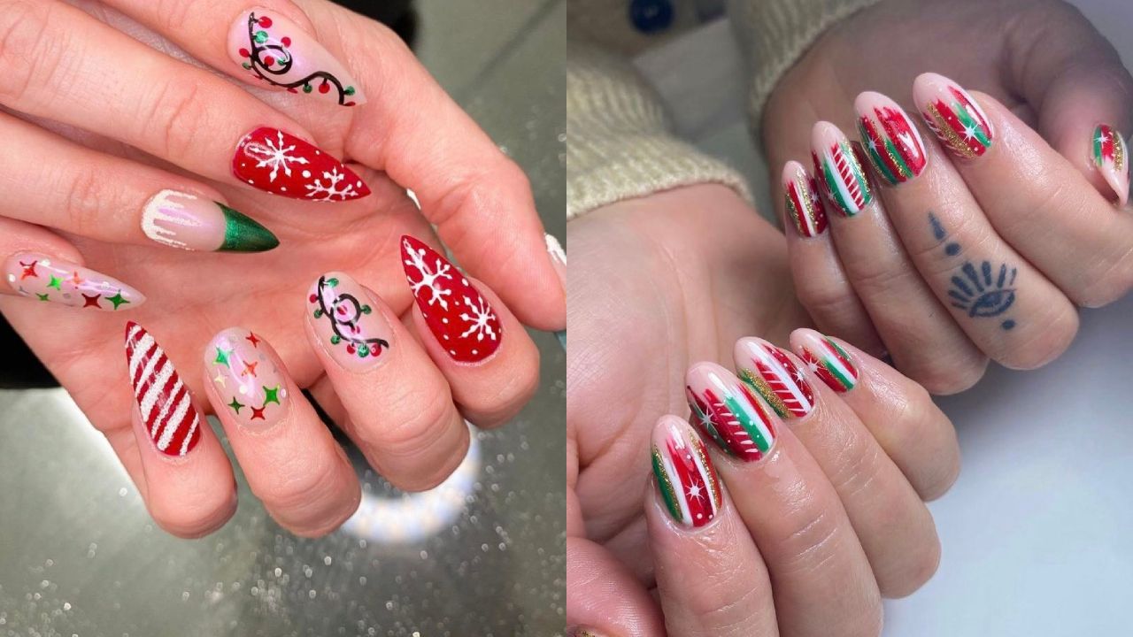 Uñas para Navidad 2021