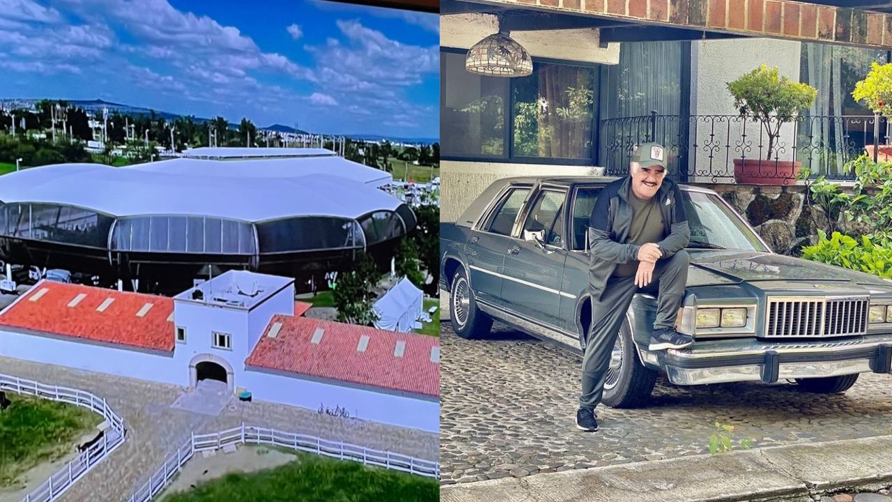 fotos rancho los tres potrillos arena vicente fernandez