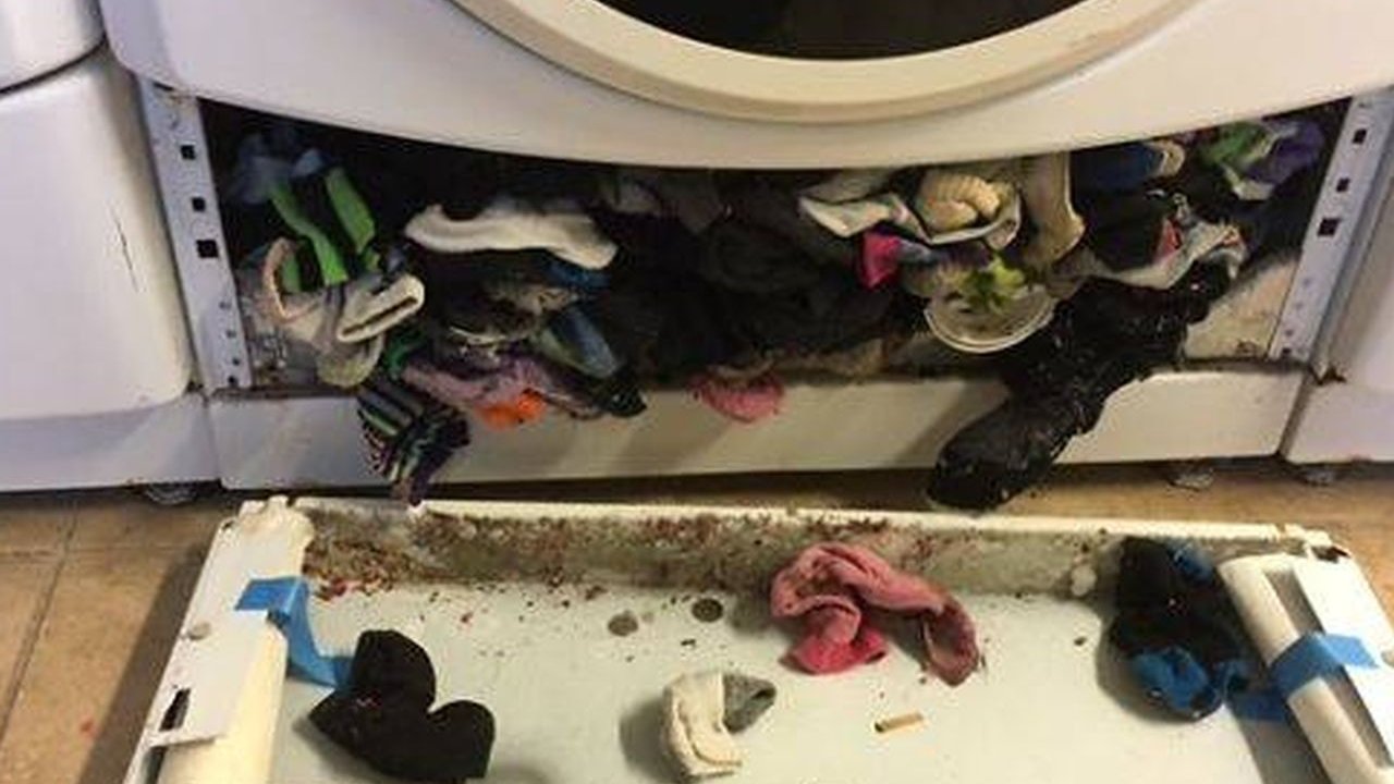 como evitar que tu lavadora se coma los calcetines