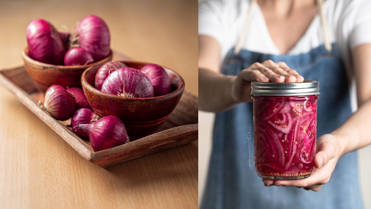 aprende a hacer cebolla encurtida morada receta