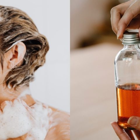 como hacer shampoo con tinte
