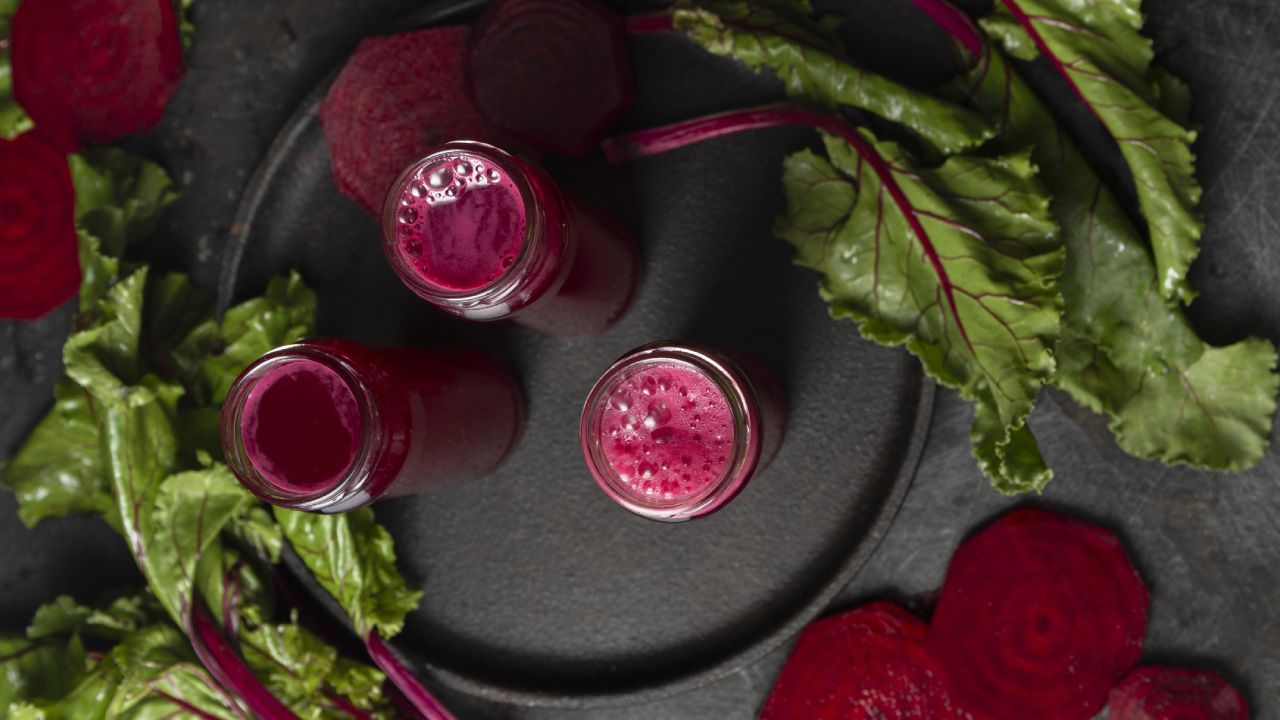Jugo de betabel para las várices