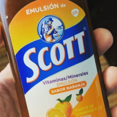 origen sabor de la emulsión de scott