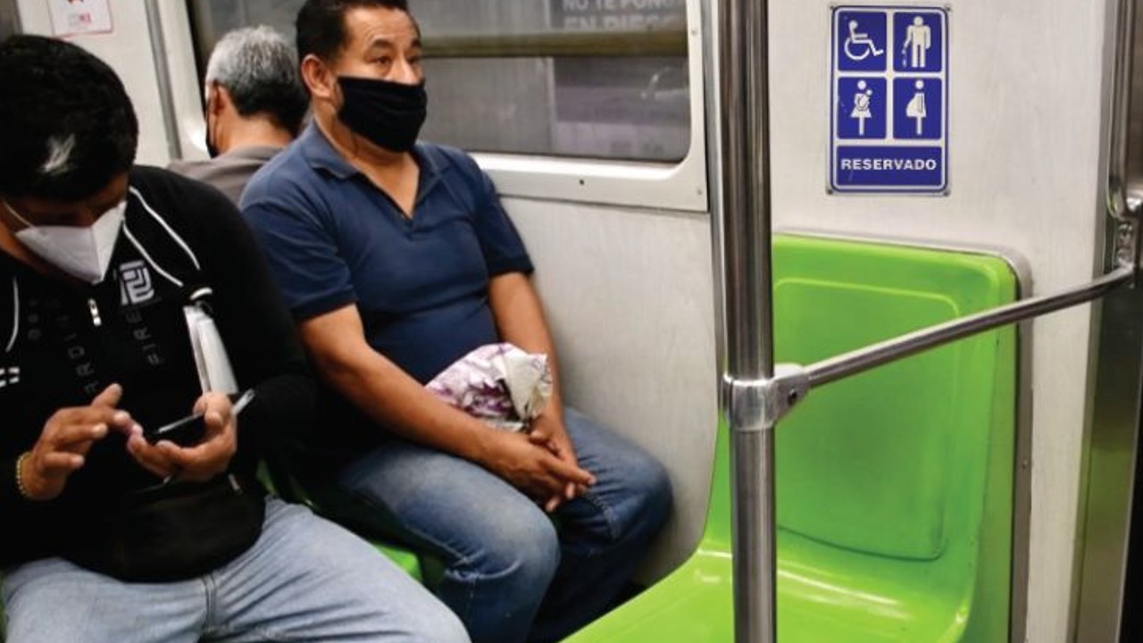 no contagiarse en el Metro