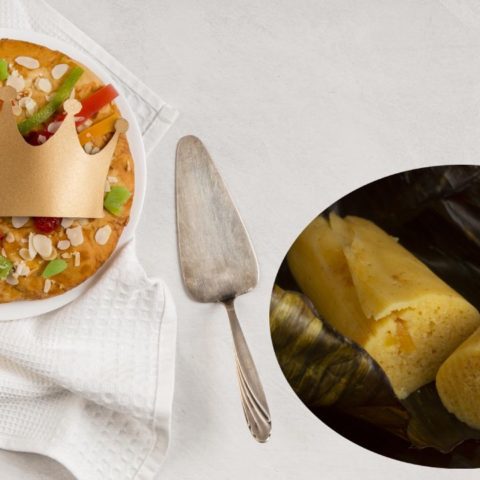 tamales rosca de reyes