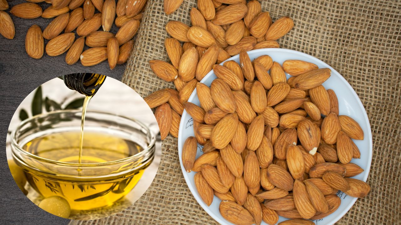 aceite de almendras para reparar el cabello