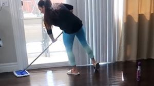 como limpiar piso laminado