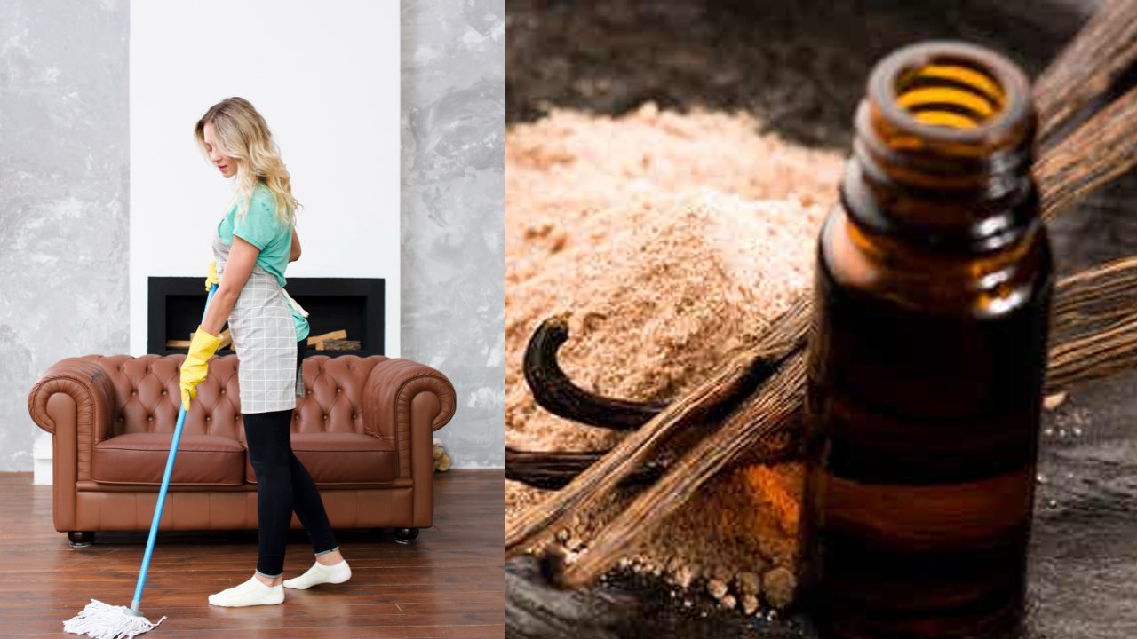 beneficios de trapear la casa con vainilla