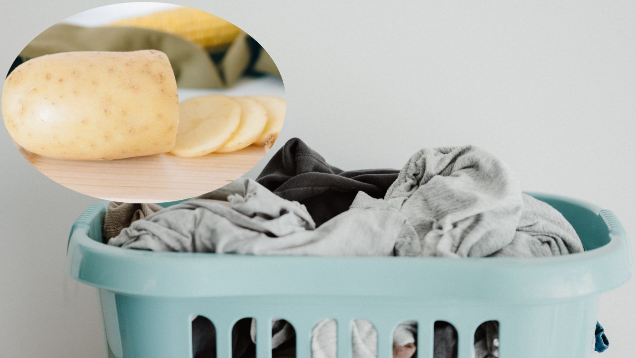 Papa para eliminar manchas en ropa