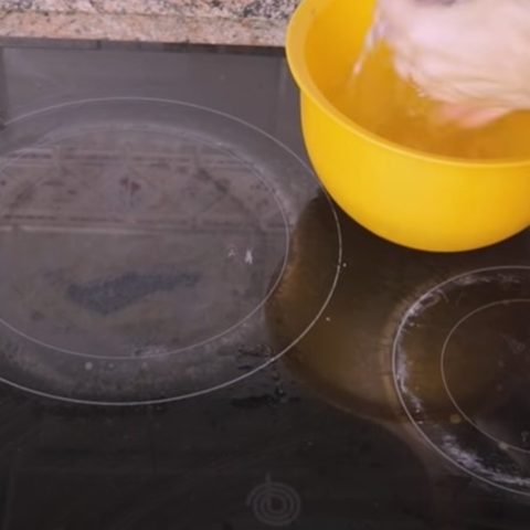 vitrocerámica quemada