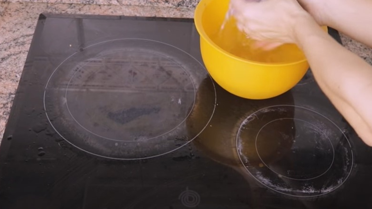 vitrocerámica quemada