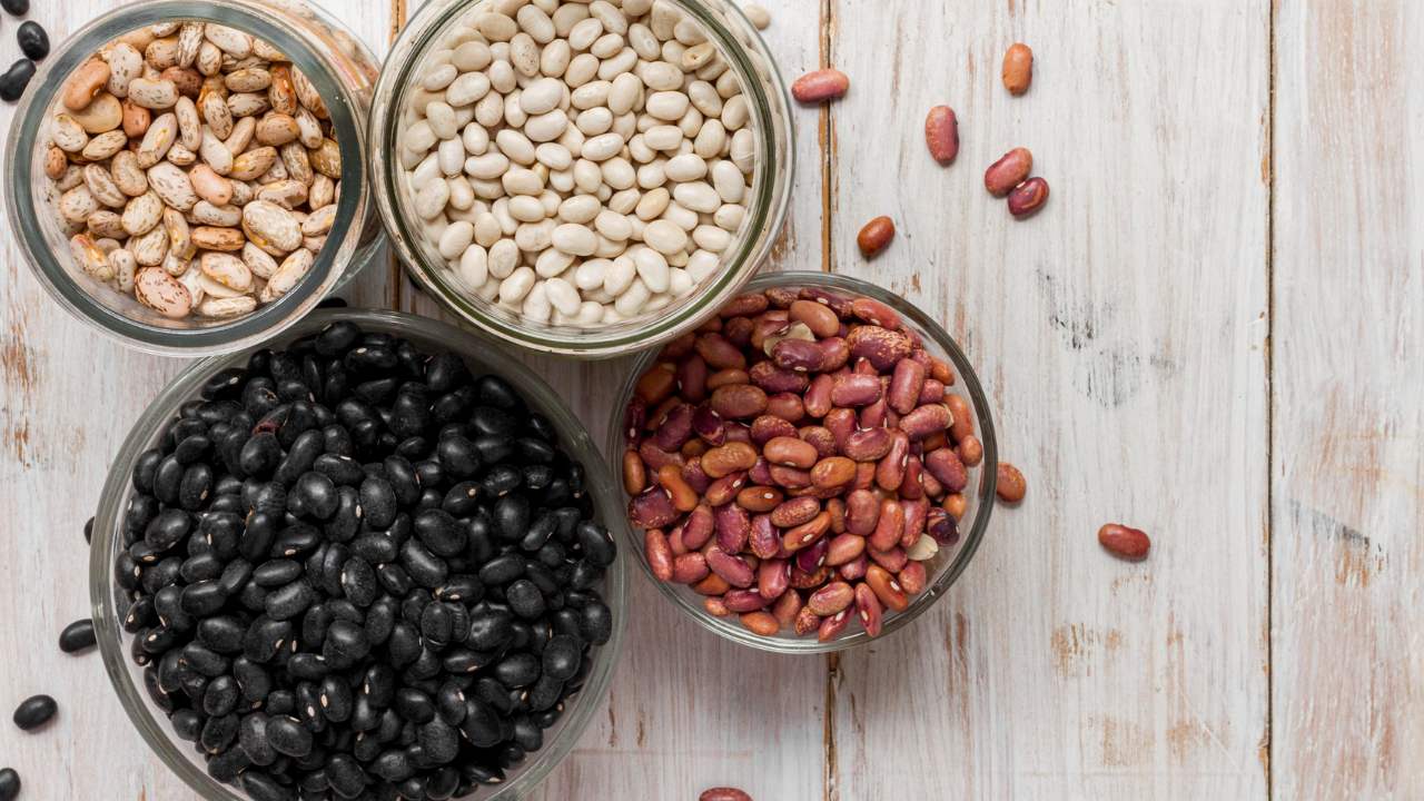 guardar los frijoles crudos