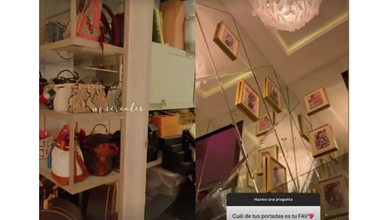 así es la mansión de Belinda