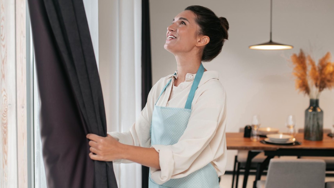 Lavar cortinas y persianas