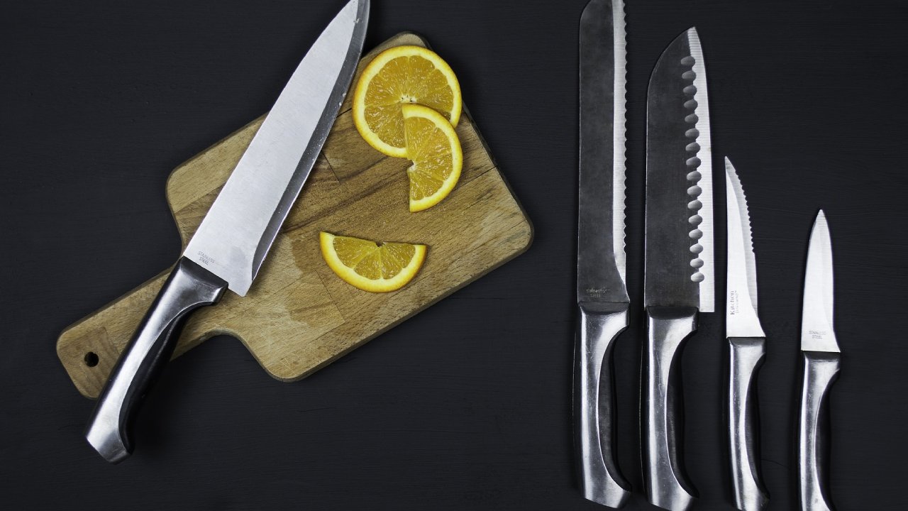 cómo afilar cuchillos en casa