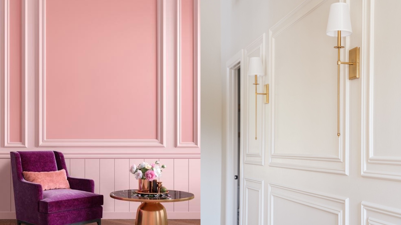 cómo poner moldurasen la pared