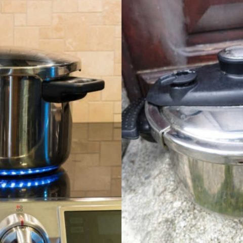 errores al usar la olla exprés