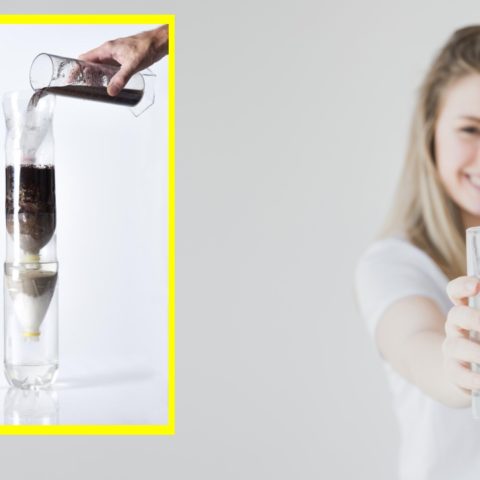 filtro purificador de agua casero