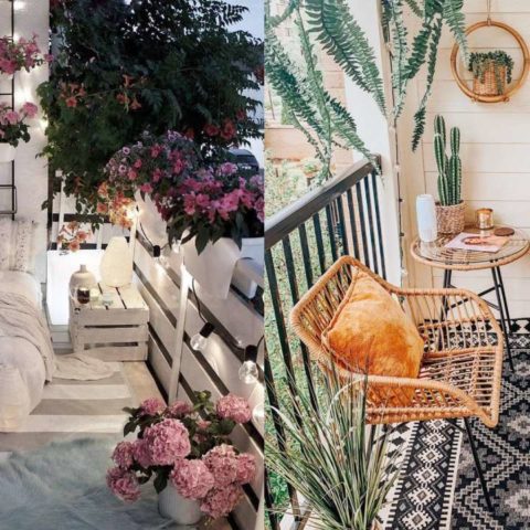 ideas para decorar un balcón pequeño