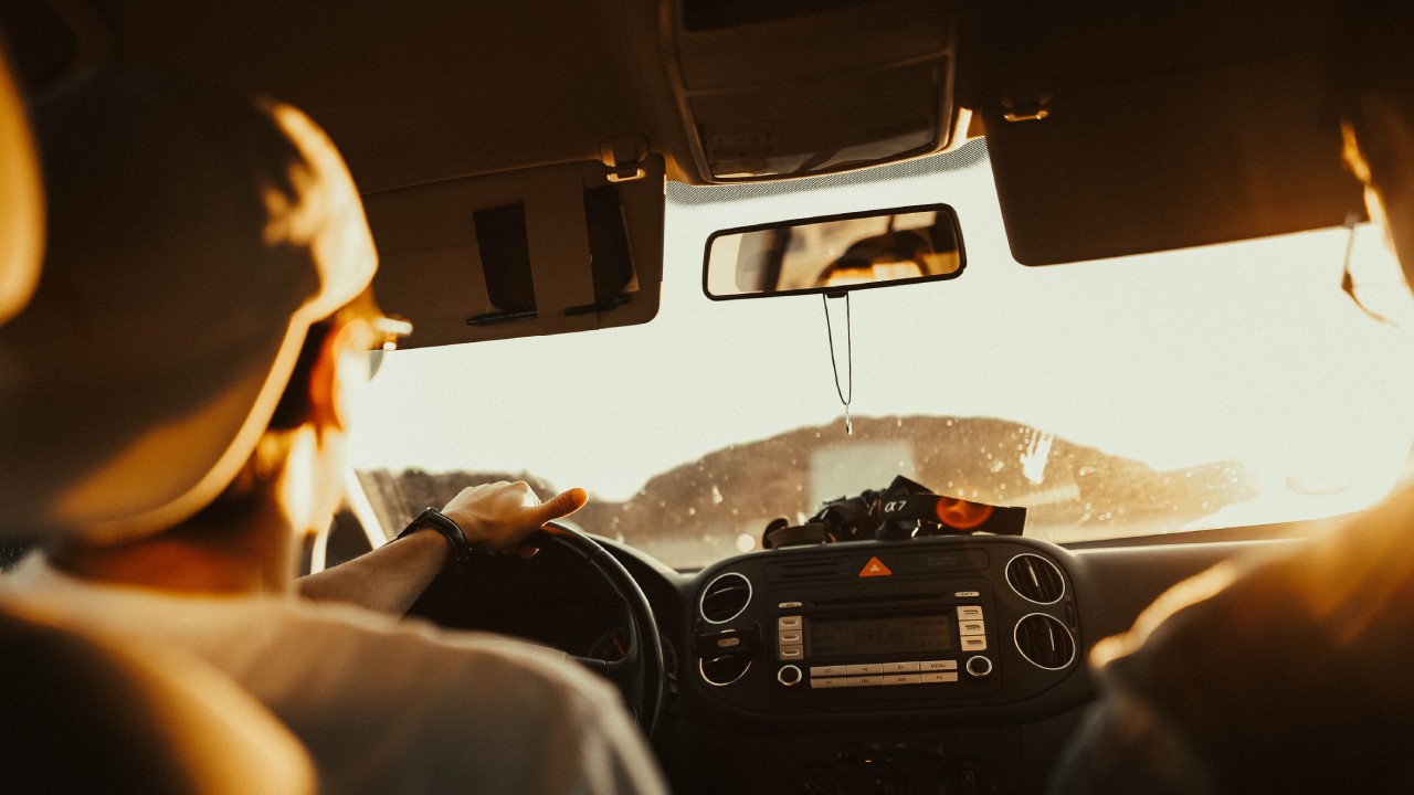 jabón para trastes en el parabrisas