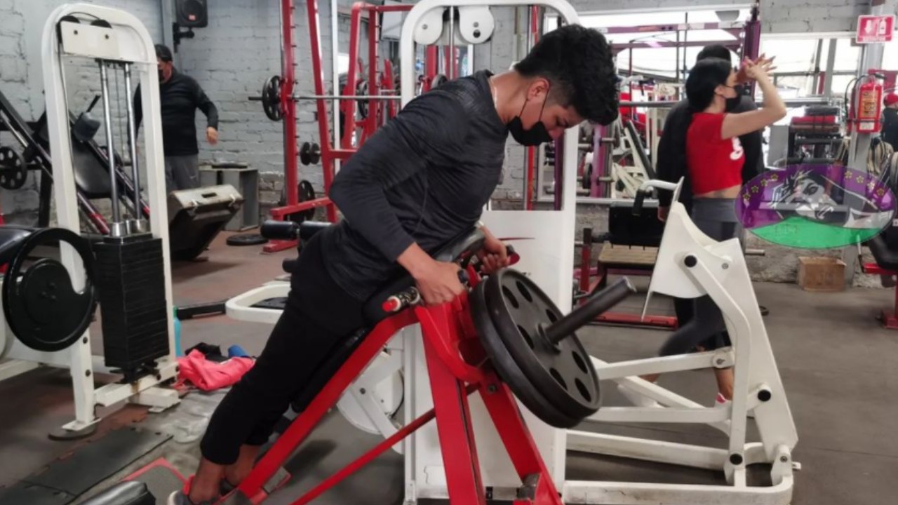 la preparación para ser el Cristo de Iztapalapa