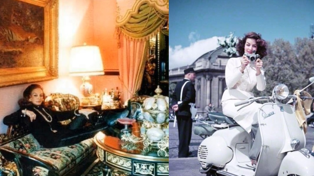 Maria Felix y su lujoso departamento en Paris