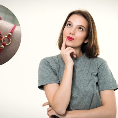 pulsera roja de proteccion