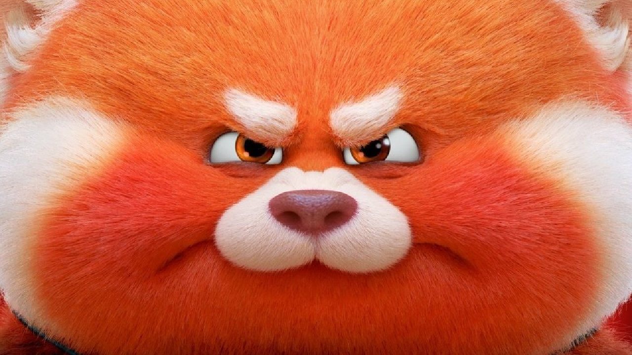 de que trata red pelicula de pixar