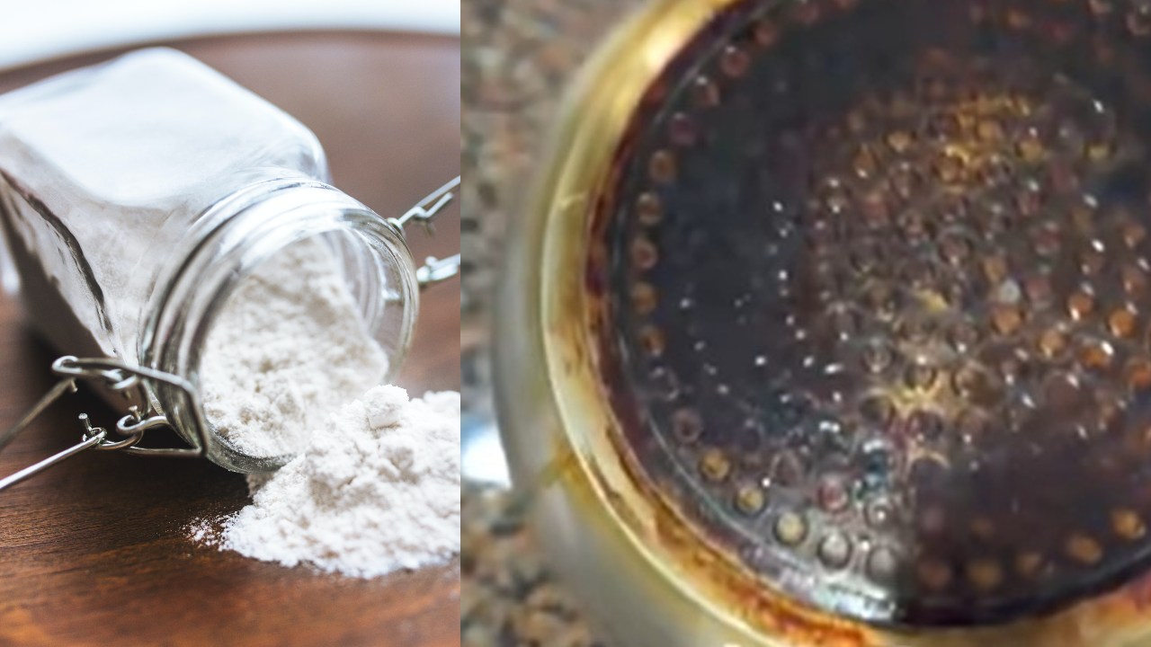 como limpiar un sarten quemado