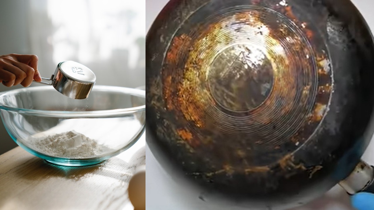 limpiar lo quemado de tus sartenes
