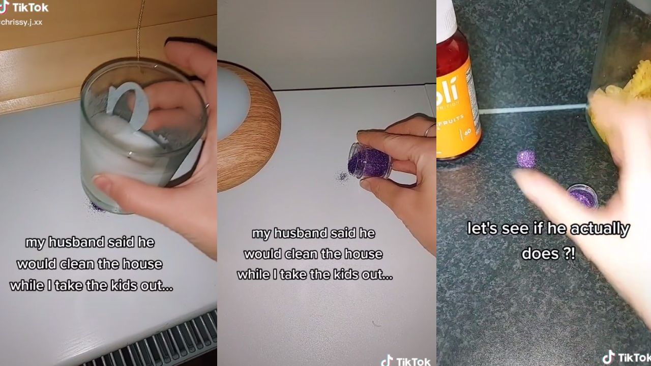 truco para saber si su esposo limpia la casa