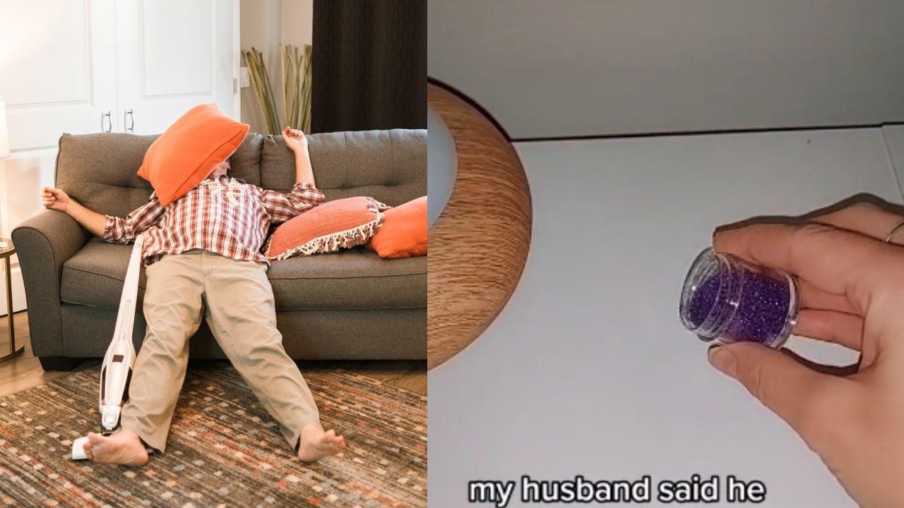 truco saber si su esposo realmente limpia la casa