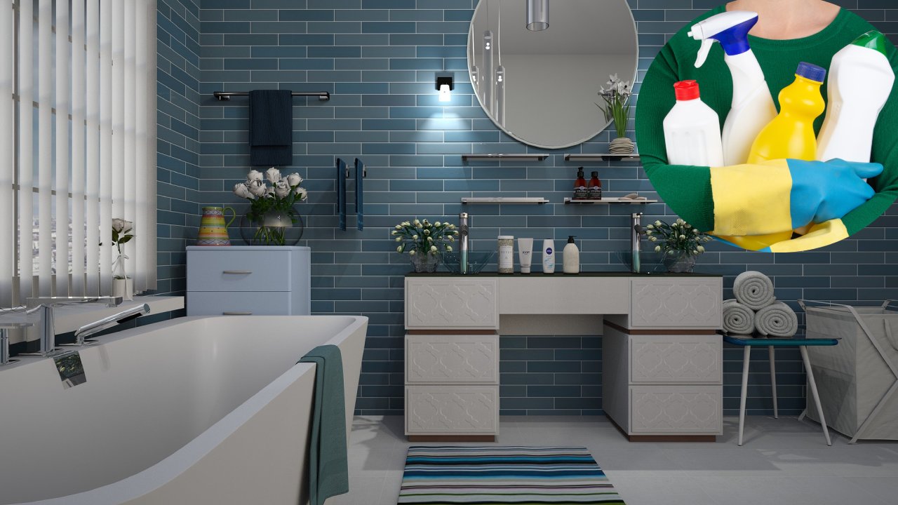 amoniaco para quitar moho del baño