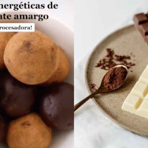 bolitas energeticas de chocolate