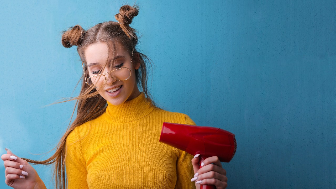 como limpiar secadora para cabello