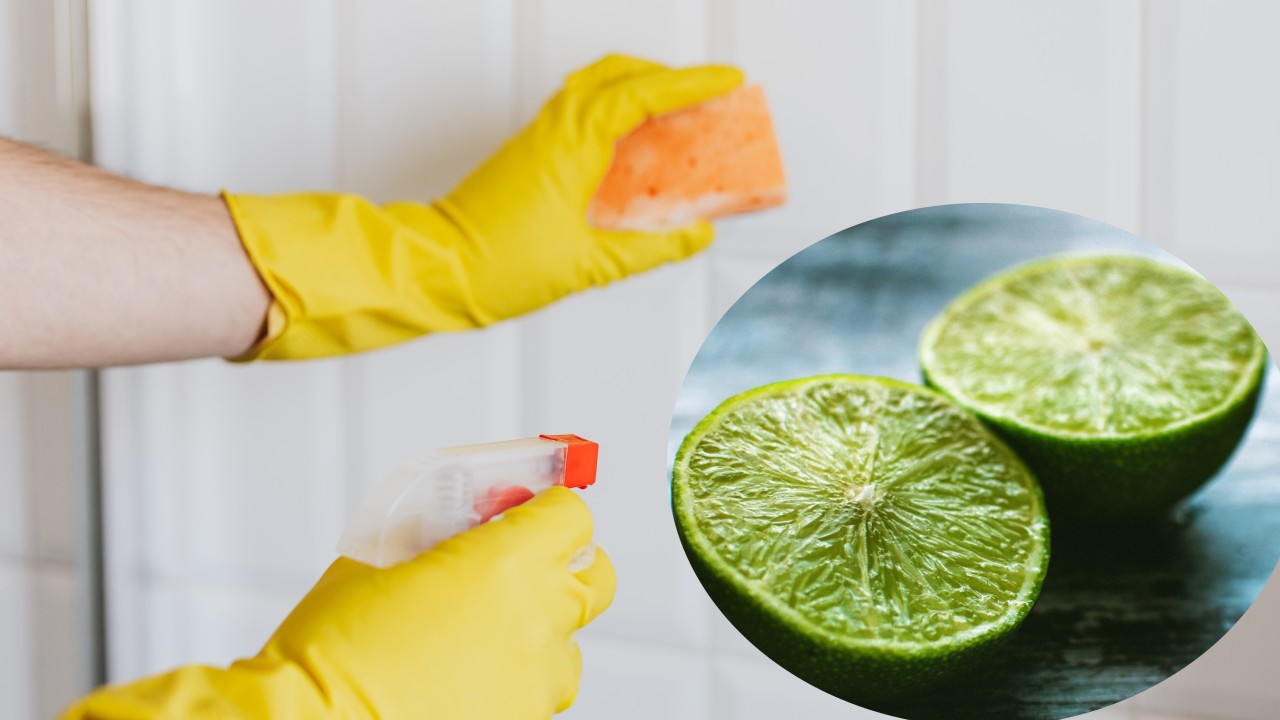 limón para eliminar el sarro del baño