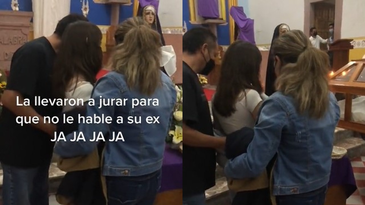 juró en al iglesia