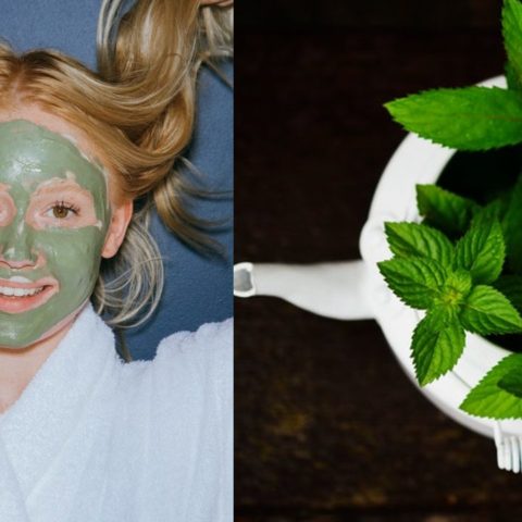 Mascarilla de hierbabuena