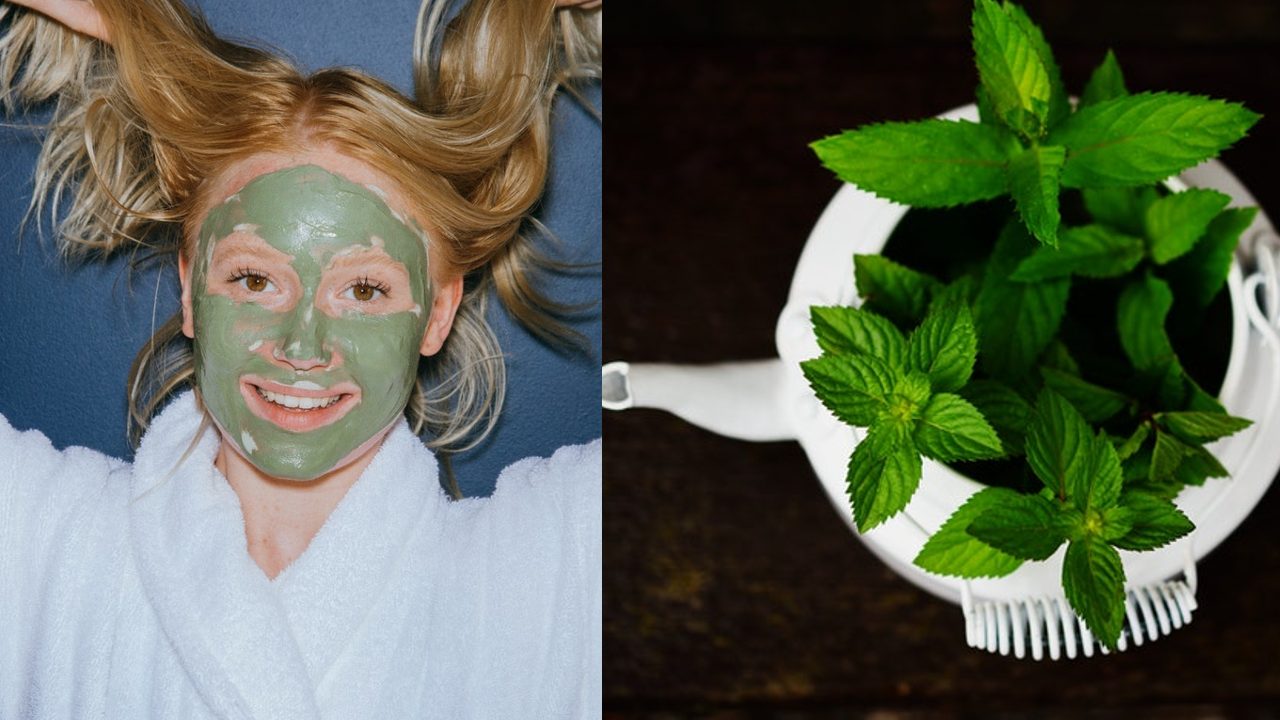 Mascarilla de hierbabuena